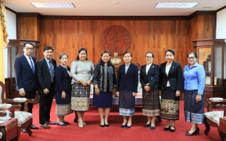 Thai Ambassador Pays Courtesy Call on Lao Health Minister